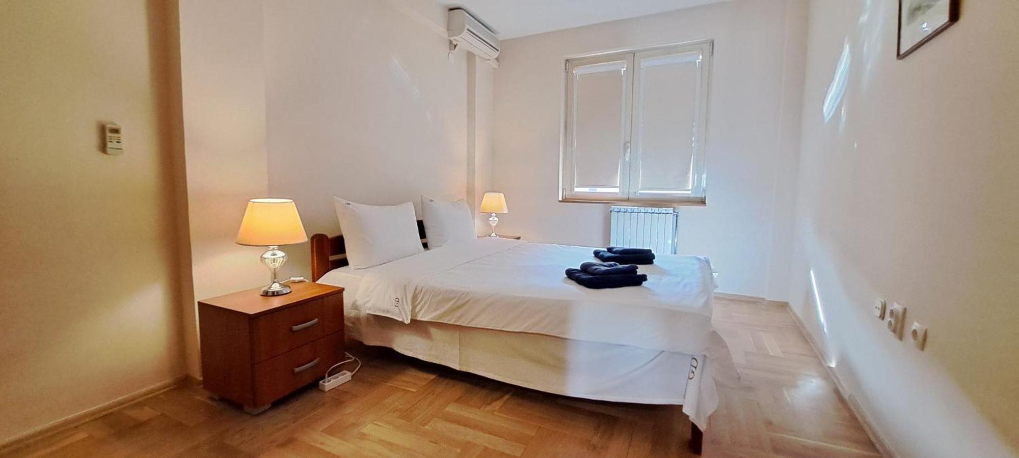 Golden Delight Central Apartment Szkopje Kültér fotó